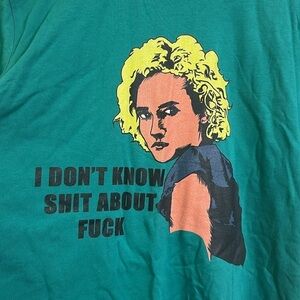 Bella Canvas Ozark Meme Graphic Screen T-Shirt Green Short Sleeve Size XL NWT